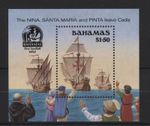 Bahamas 1990 Columbus Setting Sail u/m, miniature sheet