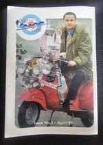 Classic Vespa Scooter Fanzine Issue 2 Vespa Lambretta Mod Skinhead Scooter Rally