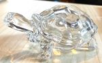 Lucky Glass Tortoise Good Size Ornament Feng Shui - 61mm x 50mm - C609