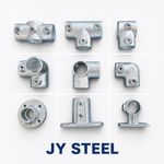 Galvanised key clamp handrailing system pipe fittings and steel tube