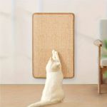 Wall Mounted Sisal Cat Scratcher Mat Scratch Pad Furniture Protector Claw Board