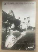 RUGBY LEAGUE PROGRAMME CHALLENGE CUP FINAL BRADFORD V ST HELENS 1996