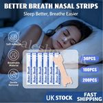 Nasal Nose Sleep strips better breathe Stop Snoring Breath Easier SALE LIMITED