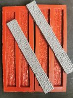 Sheet mold For modelling Railway Diorama - Wargamming  Scenery Mould 