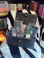 Gothic Witchy Boo Basket DIY Gift hamper Halloween Xmas birthday