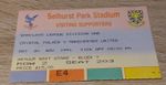 TICKET STUB - CRYSTAL PALACE V MANCHESTER UNITED - DIVISION ONE - NOVEMBER 1991