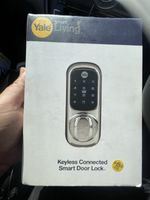 Yale Keyless Connected Smart Door Lock YD-01-CON-NOMOD-CH Bluetooth Alexa