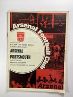Arsenal v Portsmouth;  FA Cup 4th Round Replay,  26th January 1971