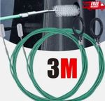 3M Drain Hole Cleaning Brush Car Skylight Drain Pipe Brush Sunroof Brush Scrub