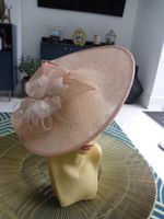 smart ladies wide 16" pale peach hatinator