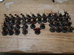 Easterling Army, Khamul Captain And Banner Metal 40 Warriors Plastic  Lote Mesbg