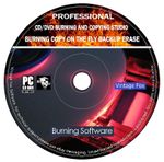 Professional CD DVD Burner Backup Erase Data Disc Burning Edit Studio Software