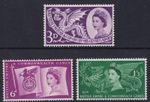 GB QEII SG567-SG569 Commonwealth Games 1958 Set MNH Unmounted Mint
