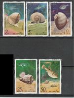 Sea Snails and Fish Complete Set 1977 Snails Fish рыба улитки 25