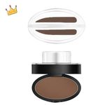 Eyebrow Stamp Kit Brow Shaping Powder Palette Waterproof Smudge Proof Makeup UK.