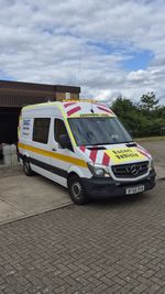 68 Plate MERCEDES WELFARE UNIT/ CAMPER. Single Bed Microwave, hot and Cold Runni