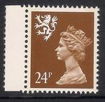 Scotland 1993 S71 24p litho 2 bands booklet stamp MNH