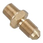 Brass Hydraulic Brake Clutch Pipe Adapter Connector 1/8 – 1/8 Male Thread