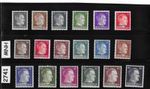 MNH stamp set 1-18  UKRAINE  Overprints Adolf Hitler Germany occupation   #2741