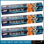 KITCHEN TIN FOIL ALUMINIUM FOIL ROLL CATERING FOOD WRAP GREASE PROOF 440MM X 8M