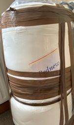 Bednew Single Memory Foam Mattress Orthopaedic Medium 20cm White CertiPUR-US,