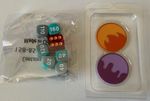 Obsidian Flames Damage Dice + Condition Counters from Elite Trainer Box Pokemon