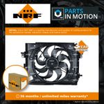 Radiator Fan fits RENAULT DUSTER HM 1.5D 2019 on Cooling NRF 214811626R Quality