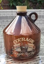 Vintage Retro Plastic Courage Beer Carry Keg - 4 Pint