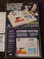 Vintage Electronic Detective Game , Complete With Original Sheets & Box 1979