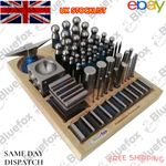 🔧 Professional Metal Forming Kit – Horn Anvil, Doming & Dapping Tools | 36 Dapp