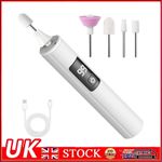 Professional Electric Nail Polisher,Rechargeable Manicure Pedicure LED Display