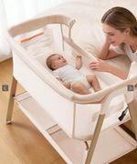 Next to Me Crib 3 In 1 Baby Beside Crib for Babies From Birth to 9kg Portable UK