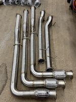 Discovery 2 Decat 3 Inch Stainless Steel Downpipe With Fittings