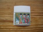 MNH 18p Stamp The Tanad Valley Plygain Welsh Xmas Folk Customs Wales Tanat 1986