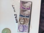  new and uncirculated  silver wedding 20p and 3p stamps