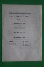 St Patrick's v Ince 1977 Wigan & District Rugby League Cup Final Ken Gee