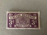 *SPECIAL*GB EXCISE REVENUE 3d Purple, MNH, Royal Cypher, 1pc stock photo