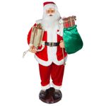 Dancing Father Christmas Decoration, Singing Santa Claus Figure 1. 5M