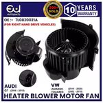 HEATER BLOWER MOTOR FAN FOR AUDI Q7 06-15 VW TOUAREG AMAROK 02-20 RHD 7L0820021A