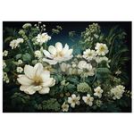 Contrast of Night and Petal - A1 Fiber Paper for Decoupage - LARGE - 59.4cm x 84