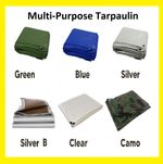 Tarpaulin Regular And Heavy Duty Waterproof Cover Tarp Ground Sheet Multi Sizes
