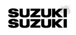 Suzuki Decals Stickers Belly Pan Fairing -Set of 2 Logos - Size Choice