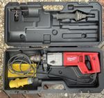 Milwaukee DD 2-160 Xe 110v Heavy Duty Core Drill in case! TESTED AND PAT TESTED