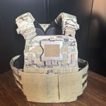 Crye Precision AVS Plate Carrier Multicam Medium with Juggernaut Mount