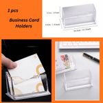 New Acrylic Landscape Business Card Holders Desktop Dispensers Display Stands