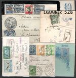 SOUTH & CENTRAL AMERICA  Postal History Covers. All individually priced. (2151a)