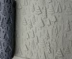 120mm Christmas Trees Emboss Roller | Clay | Pottery | Baking | Sand (47B)