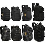 12L 25L 30L 40L Military Tactical Molle Backpack Army Rucksack Assault Pack Bag