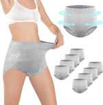 Postpartum Disposable Knickers, 9Pcs Disposable High Waist C-Section Postpartum