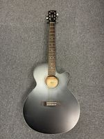 CORT SFX-ME BKS Acoustic Guitar Black Satin